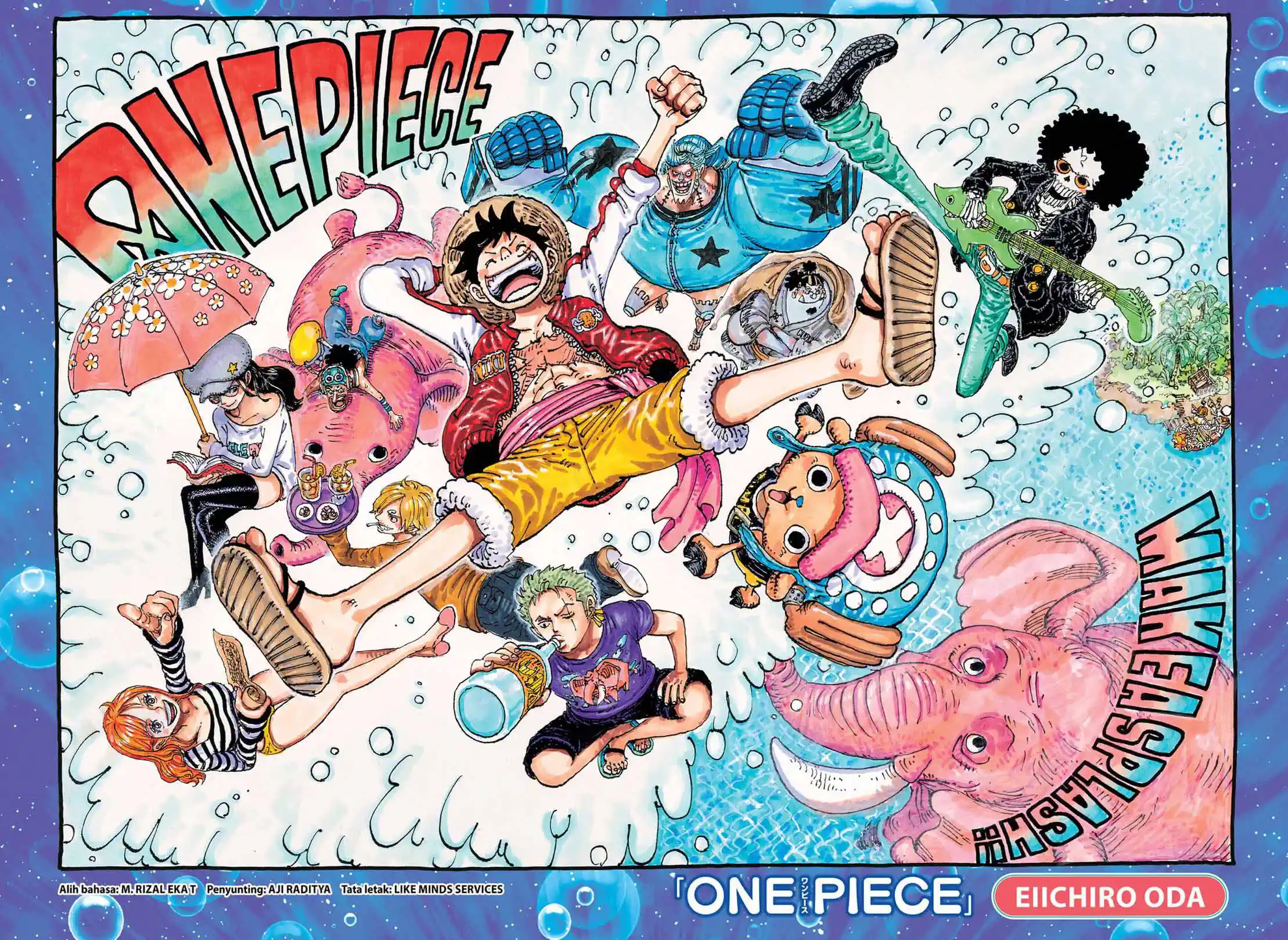 One Piece berwarna 1183 1184 1185 bahasa indonesia